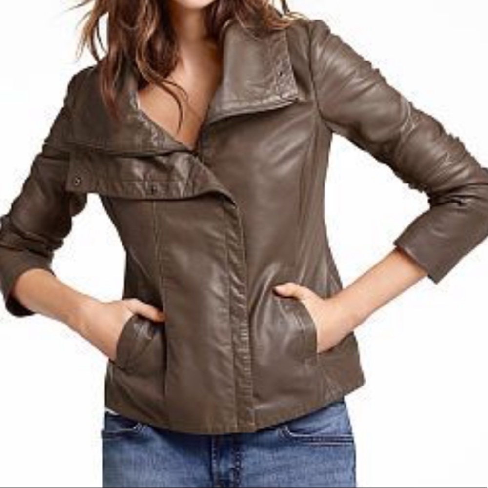 Victoria’s Secret Clique leather jacket - Picture 1 of 5